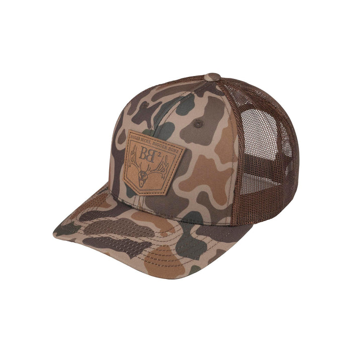 Duck camo mesh back BB2 logo hat