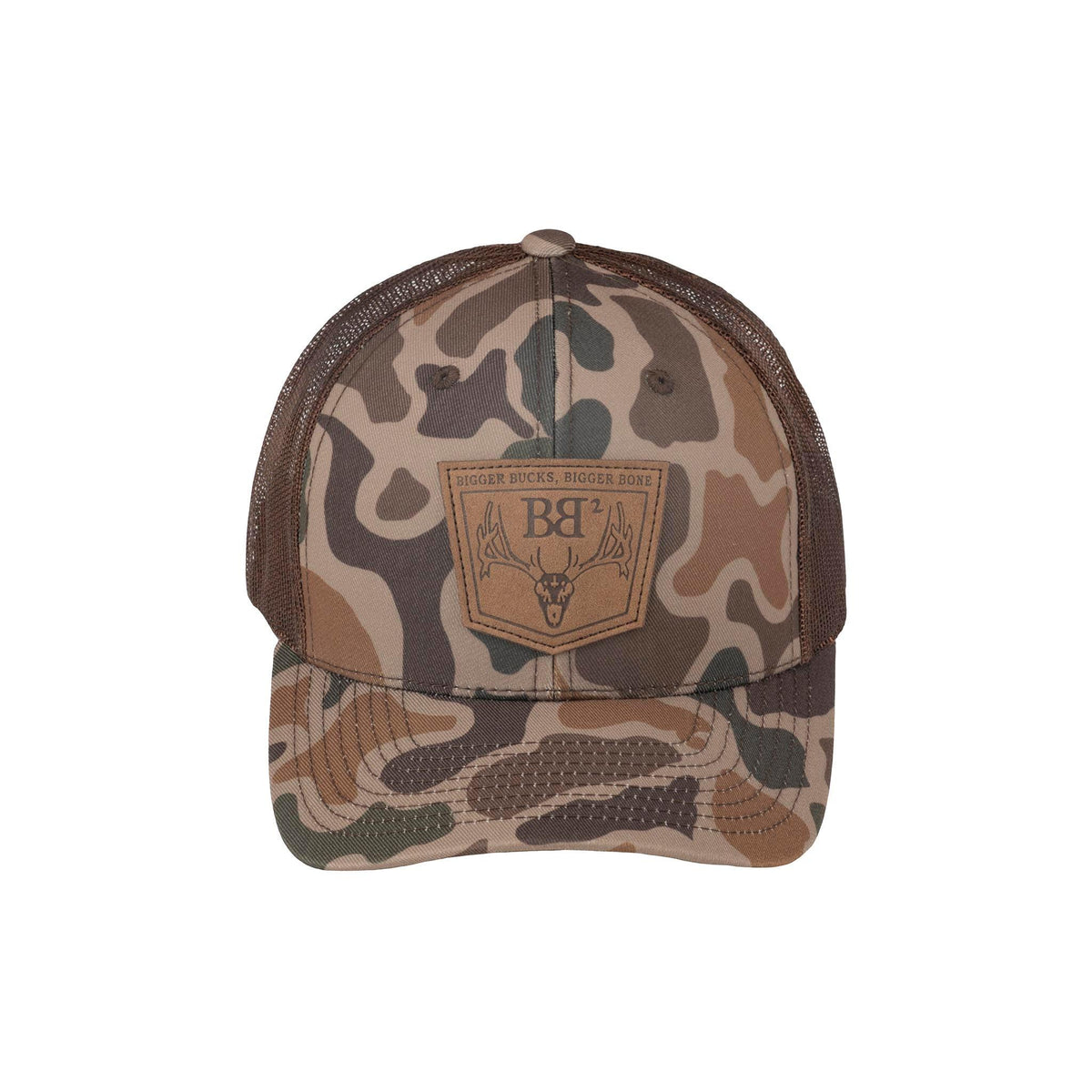 Duck camo mesh back BB2 logo hat