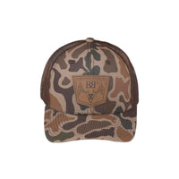 Duck camo mesh back BB2 logo hat